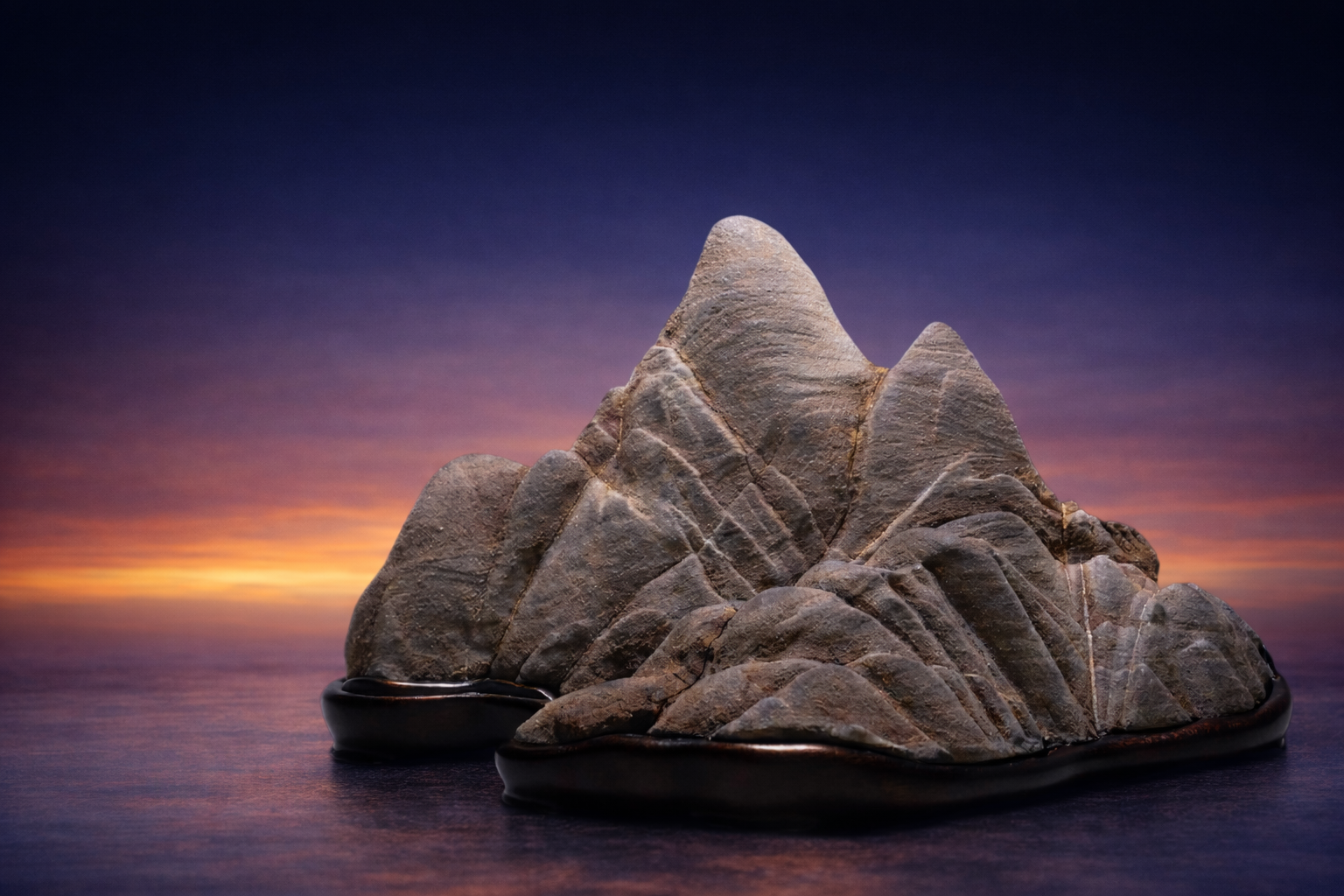 Yamagata-ishi (山形石) / Kinzan-seki (近山石) / Piedra montaña cercana