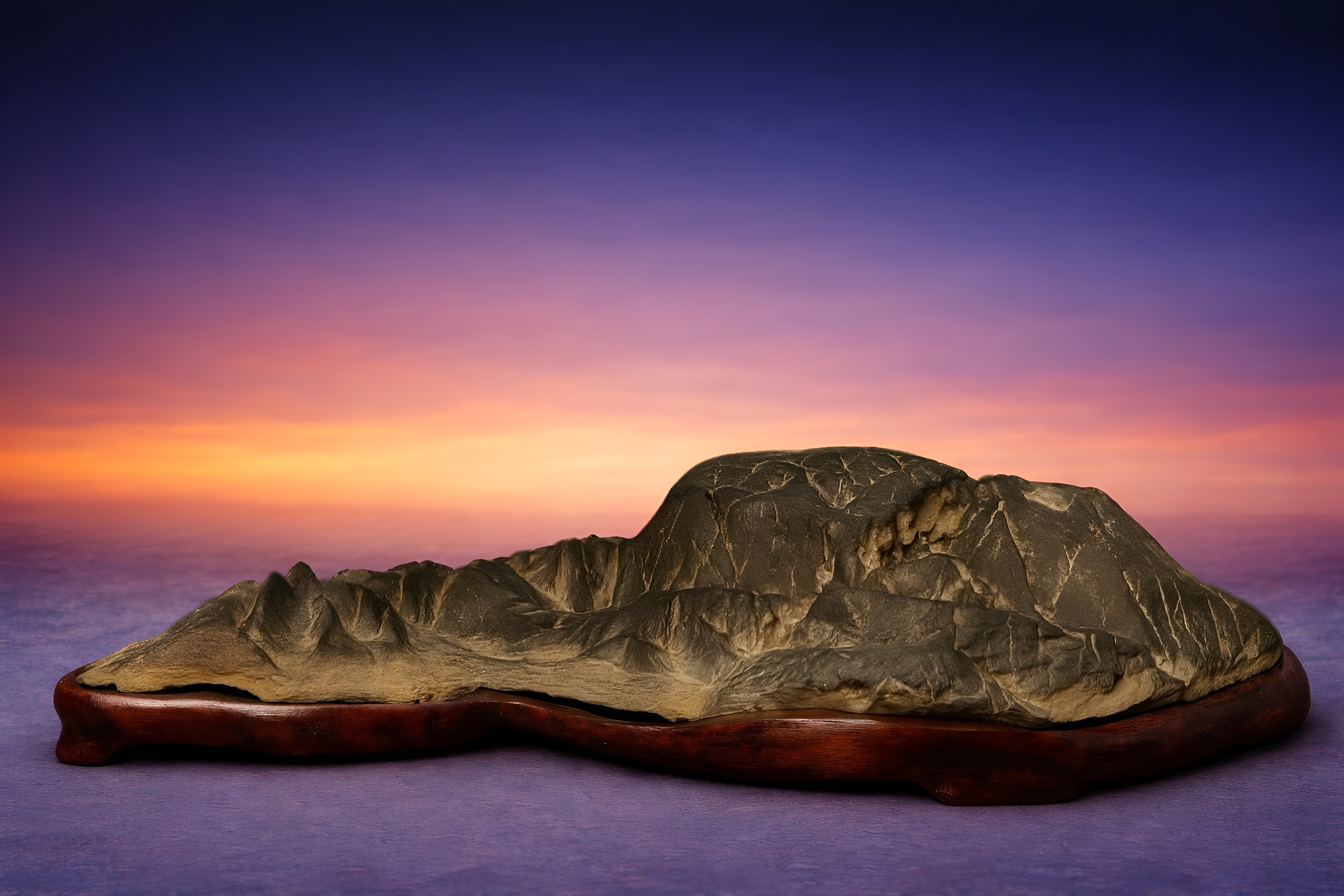 Yamagata-ishi (山形石) / Toyama-ishi (遠山石) / Piedra montaña distante