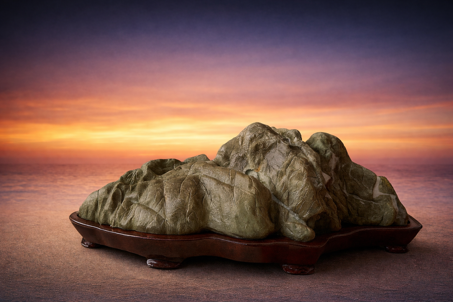 Yamagata-ishi (山形石) / Toyama-ishi (遠山石) / Piedra montaña distante