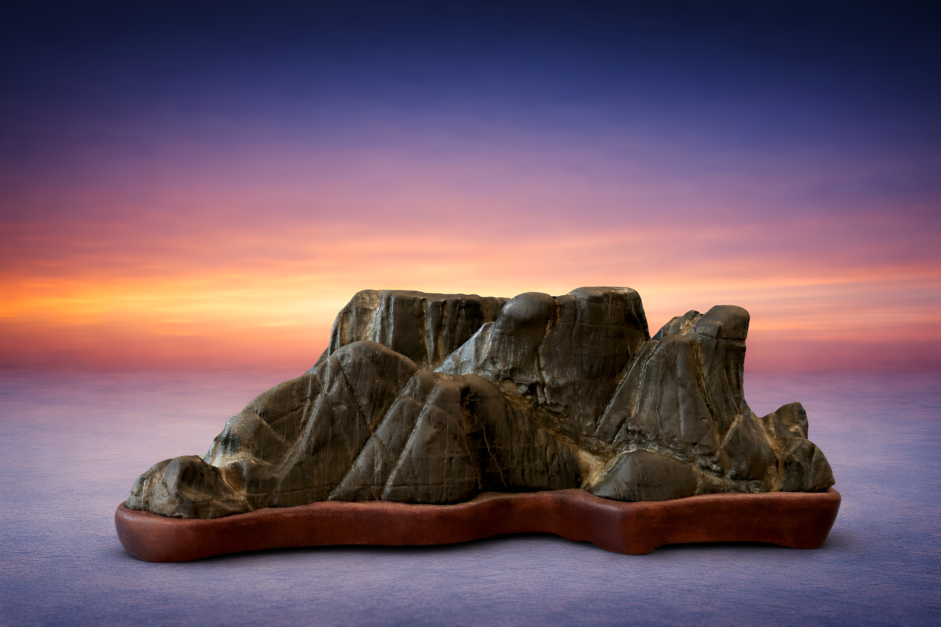 Yamagata-ishi (山形石) / Kinzan-seki (近山石) / Piedra montaña cercana