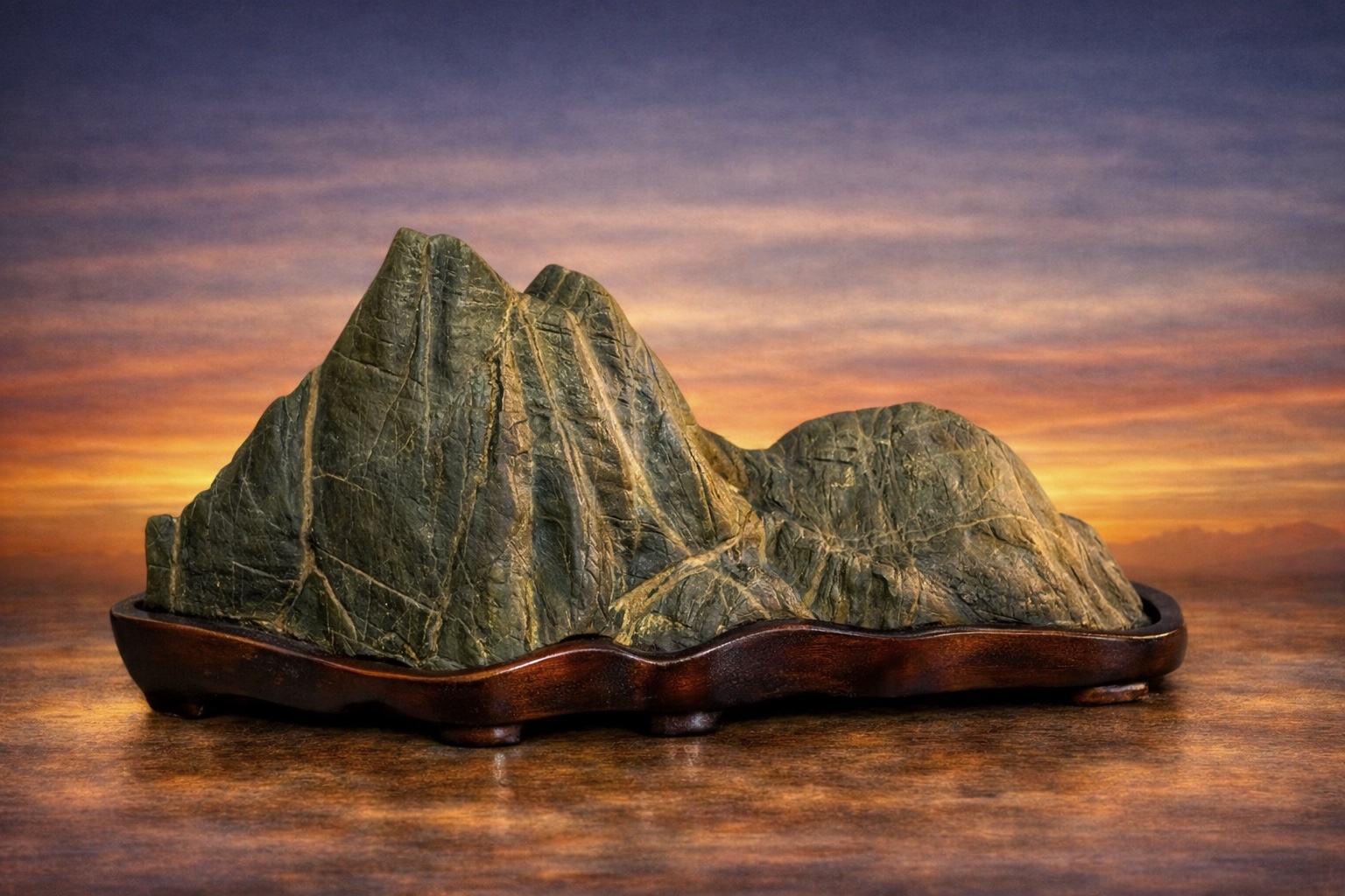 Yamagata-ishi (山形石) / Toyama-ishi (遠山石) / Piedra montaña distante