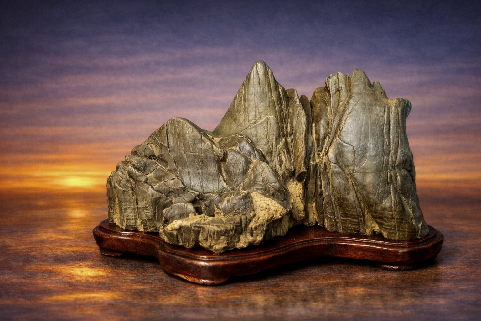 Yamagata-ishi (山形石) / Toyama-ishi (遠山石) / Piedra montaña distante