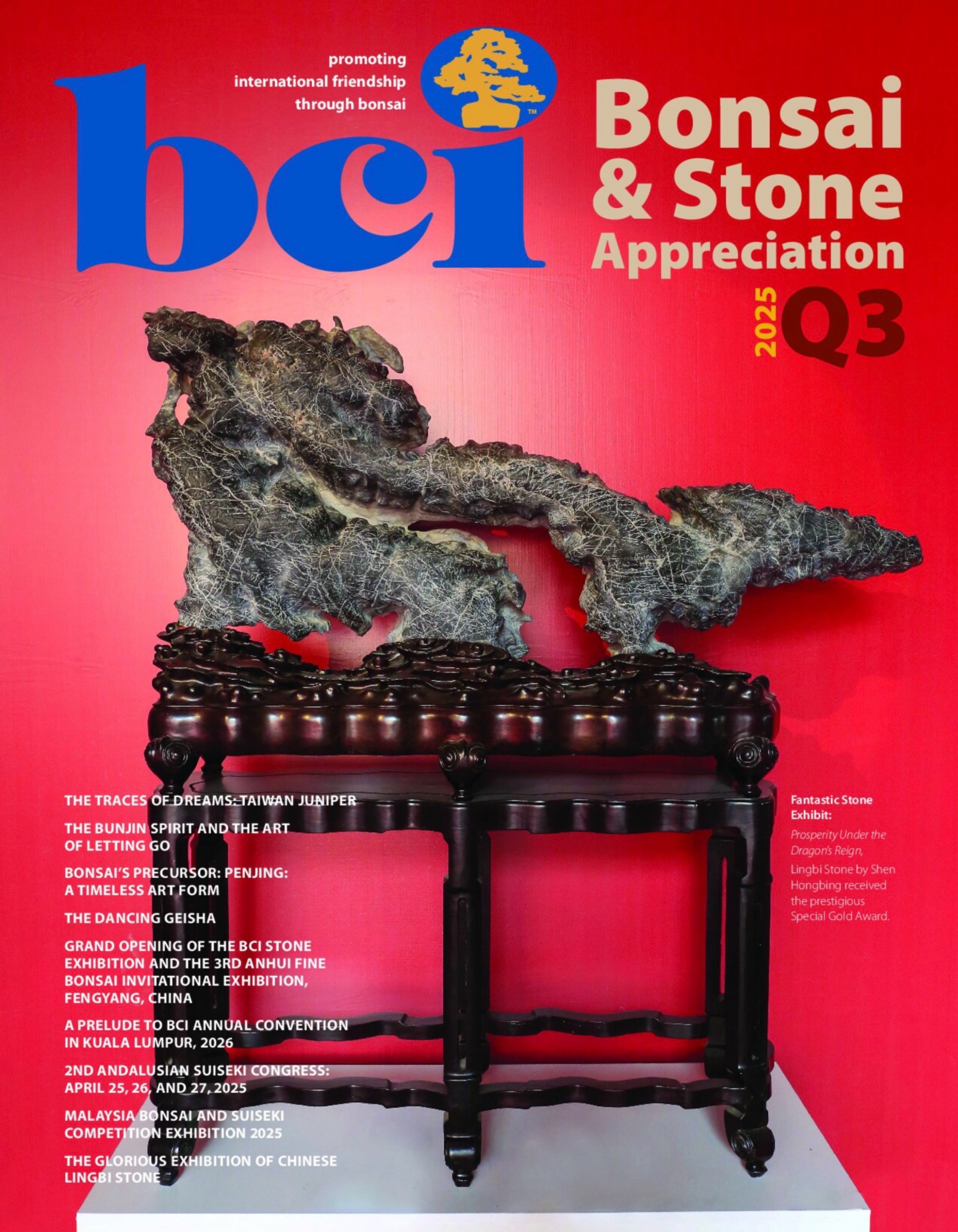 Publicación en BCI: Bonsai & Stone Appreciation